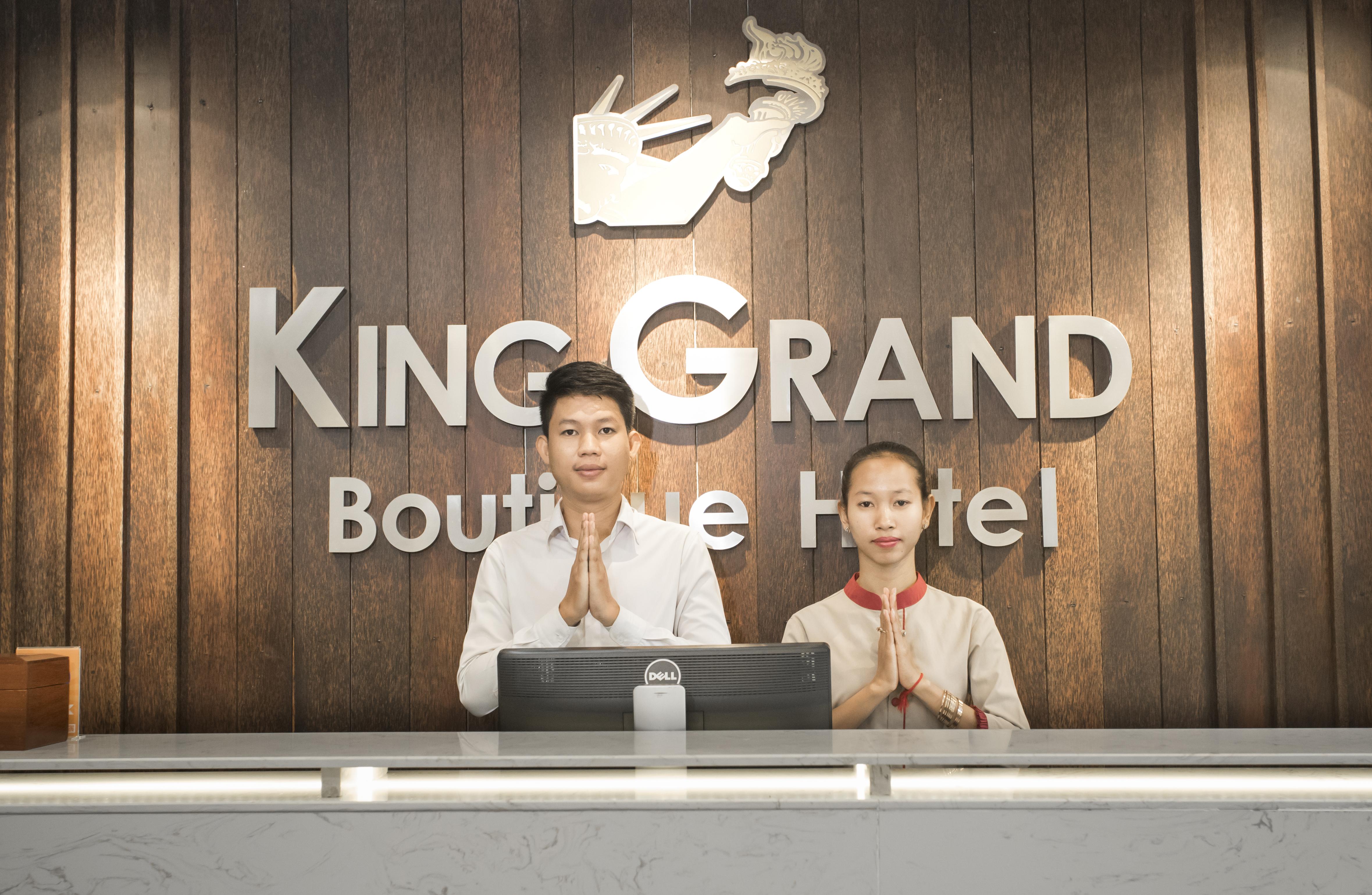 King Grand Boutique Hotel Phnom Penh Dış mekan fotoğraf
